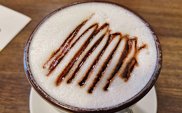 Chocolate caliente - Restaurante Spoon