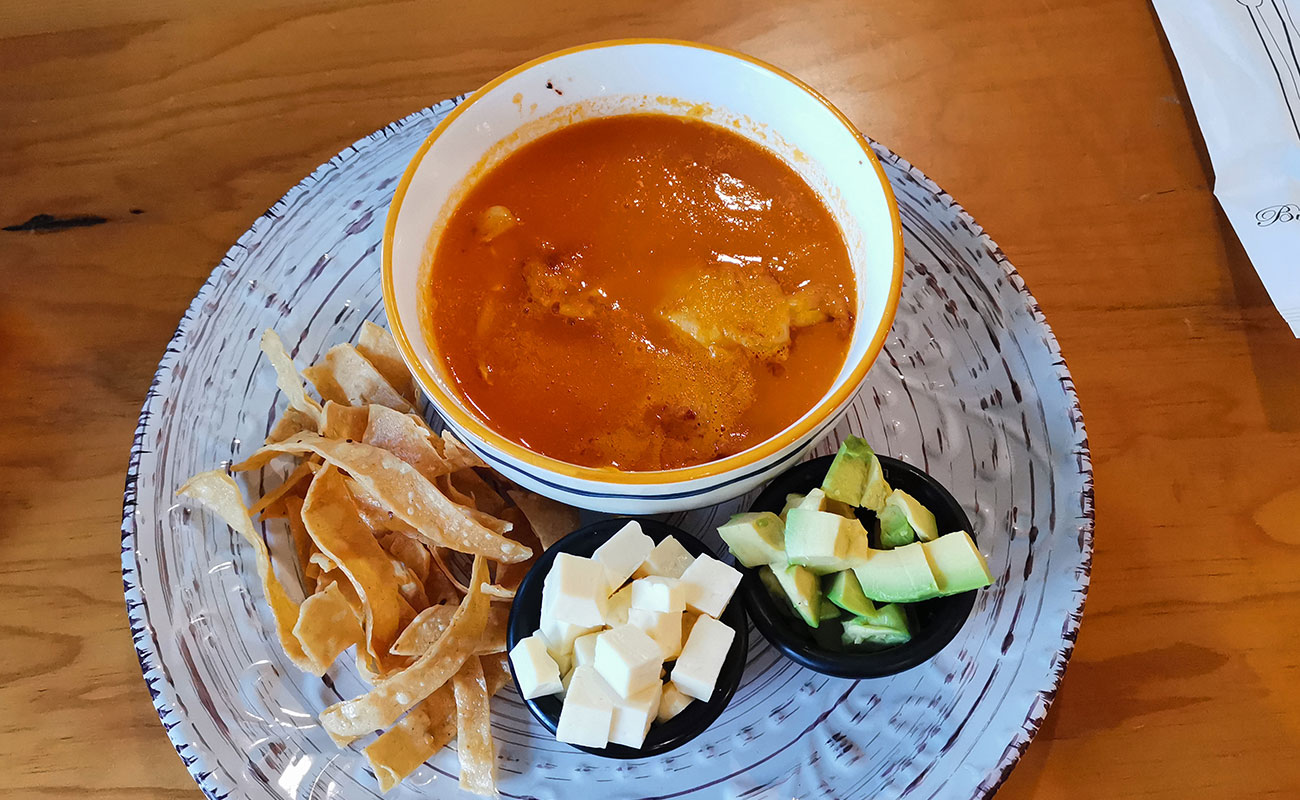 Sopa Azteca / Restaurante Esencia Mercadito